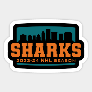 Sharks Hockey 2023-24 Sticker